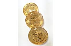 China Handmade Whitening 24k Gold Glutathione Soap Body Care For Cleansing supplier