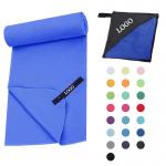 Wholesale Custom Size Embroidery Microfiber Sports Towel For Sports Custom Logo for sale