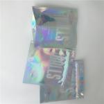 Smell Proof Leaf k Stand Up Pouches Mylar Cigar Wrap Packaging Hologram Laser Bag for sale