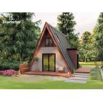Holiday Resort Triangle Prefab Steel House Kits Waterproof for sale