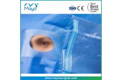 China Disposable Surgical Eye Drape With Collection Pouch For Ophthalmology supplier