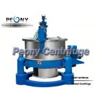 Horizontal Basket Centrifuge Pump / High Efficiency Separator / Scraper Bottom Discharge Centrifuge for sale