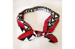 China Silk Elastic Ribbon Bow Hair Ties OEM ODM supplier
