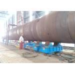Fit Up Hydraulic Adjustable Welding Rollers Used In Pipe Growing Line