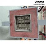 Ultra-High Temperature carbon steel pneumatic butterfly valve pouring valve for sale