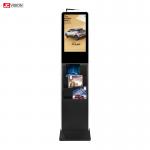 21.5inch Android Brochure Holder LCD Totem 400nits Portable for sale