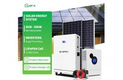 China Hybrid Off Grid Solar Power System 5kw 10kw 15kw Complete Solar System supplier