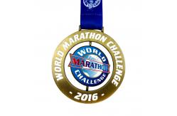 China Precision Engraved Plating All Marathon Medals With Custom Design supplier