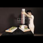 Electronic Control and Illumination 1/200 British Land Model Architectural Scale Model for sale