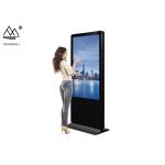 6ms 32 Inch Touch Screen Kiosk Floor Stand Digital Signage 3840*2160 for sale