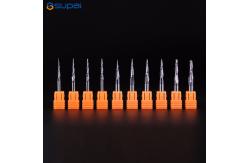China Custom Size Tungsten Carbide Taper End Mill CNC Engraving Tools supplier