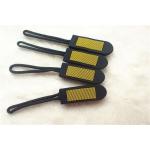 Fancy Environmental Silicone Rubber Zipper Puller For PVC Bag Non Toxic