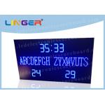 P12mm Pixel Modules for Team Name Led Electronic Scoreboard in Blue Color for sale