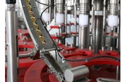 China SUS316 PE Bottled Multihead Hot Filling Machine with Surface dosing device supplier