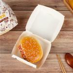 Customized chicken and French fries packaging box disposable food packaging oil resistant sandwich burger box for sale
