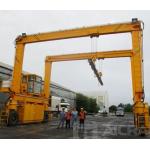 10-1000ton Rtg Rubber Tyred Gantry Cranes 21m Lifting Height for sale