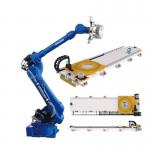 Chinese Robot Guide Rail And Packaging Palletizing Robots Yaskawa GP180-120 6 Axis Industrial Robot Arm for sale
