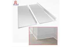 China Wall Decorative Aluminum Skirting Board Baseboards With Accessories supplier