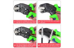 China Anti Abrasion PV Solar Crimping Tool Kit Portable Alloy Material supplier
