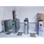 Anti Panic Pedestrian Turnstile Gate LED Traffic Lights Guidance ESD Turnstile Gate System for sale
