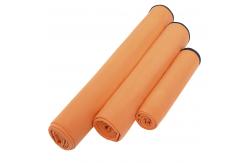 China Orange Microfiber Super Absorbent Towel Swimming Personalized Gym Towels supplier