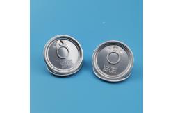 China 206 Full Open Aluminum EOE 0.245mm Easy Open Can Lids supplier