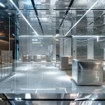 Contemporary Stainless Steel Ceiling Tiles With Fire Resistance for sale