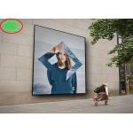 Outdoor Waterproof And Moistureproof Solid/Iron Box HD 250*250mm P4.81 LED Advertising Screen for sale