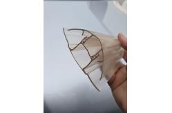China Customizable Polycarbonate Plastic Profiles Upper And Lower Connecter For Construction supplier