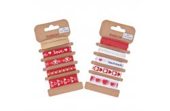 China 4mm 10mm 15mm Printed Polyester Ribbon Custom Printed Ribbon With Logo supplier