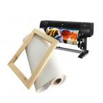 Aqueous 420gsm Matte Polycotton Pigment Inkjet Canvas For Canon