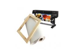 China Aqueous 420gsm Matte Polycotton Pigment Inkjet Canvas For Canon supplier