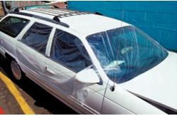 China Transparent 36 * 100' Self Adhesive Collision Wrap supplier