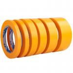 Orange Washi 50mm Masking Tape High Temp Customized for sale