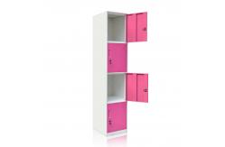 China Narrow Edge Easy Assemble Waterproof  Multi Doors Metal Storage Locker supplier