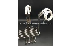China High Power Custom Flat Shape Tubular Heater For Deep Fryer supplier