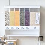 Sealed Cereal Grain Food Airtight Storage Containers Wall Mounted for sale