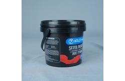 China 33oz 1 Litre Clear Plastic Buckets With Lids Screen Printing supplier