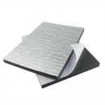 20mm AC Duct Foam Insulation XLPE XPE Backed Aluminum Film For HVAC Ducts for sale