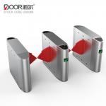 Handicap Lane 900mm Walkway Type Pedestrian Flap Turnstile Barrier for sale