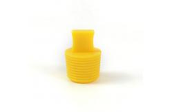 China                    Colorful Soft Silicone Thread Plug Stopper              supplier