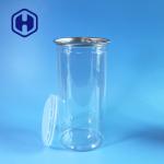 1380ml Popcorn Beans Clear PET Can With Wide Mouth For Effortless Filling And Dispensing for sale
