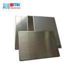 Mold Proof 5000mm Stainless Steel Aluminium Plastic Composite Panel FEVE 1220mm AA1100 for sale