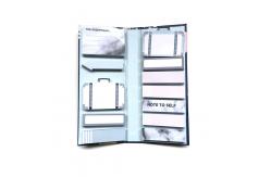 China Oem Sticky Note Tabs Hard Cover Printing 1.5mm Recycled Notebooks supplier