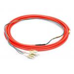 LC UPC 12 Fibers OM1 Multimode Bunch PVC 0.9mm with Jacket FOPT 11F12411-2（7242203）OM1 G.652.D/G.657.A1/G.657.A2 for sale
