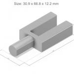 Aluminum Felt Oil Port for Car Original Color Durable Material for sale