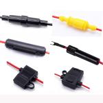 0.197 Dia X 0.591 -0.787 L 5*15 5*20mm 2AG Free Hanging In-Line Fuse Holder Ul Fuse And Holder Barrel Plug for sale