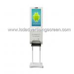 1920 * 1080 Resolution Vertical Advertising Screen Wash Hand With Liquid Soap Dispensers for sale