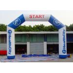 Commercial Inflatable Start Finish Line Hire 0.55 Mm PVC Tarpaulin Material for sale