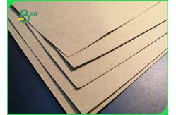 China 160gsm Brown Kraft Testliner Paper For Gift Wrapping 135cm Recycled Pulp supplier